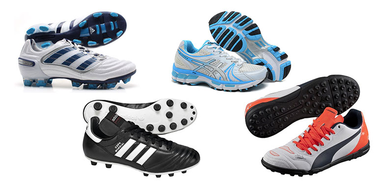Examples of suitable footwear